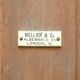 Antique wardrobe Mellier & Co with mirror door