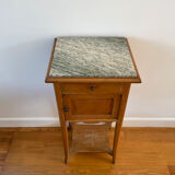Bedside table marble top