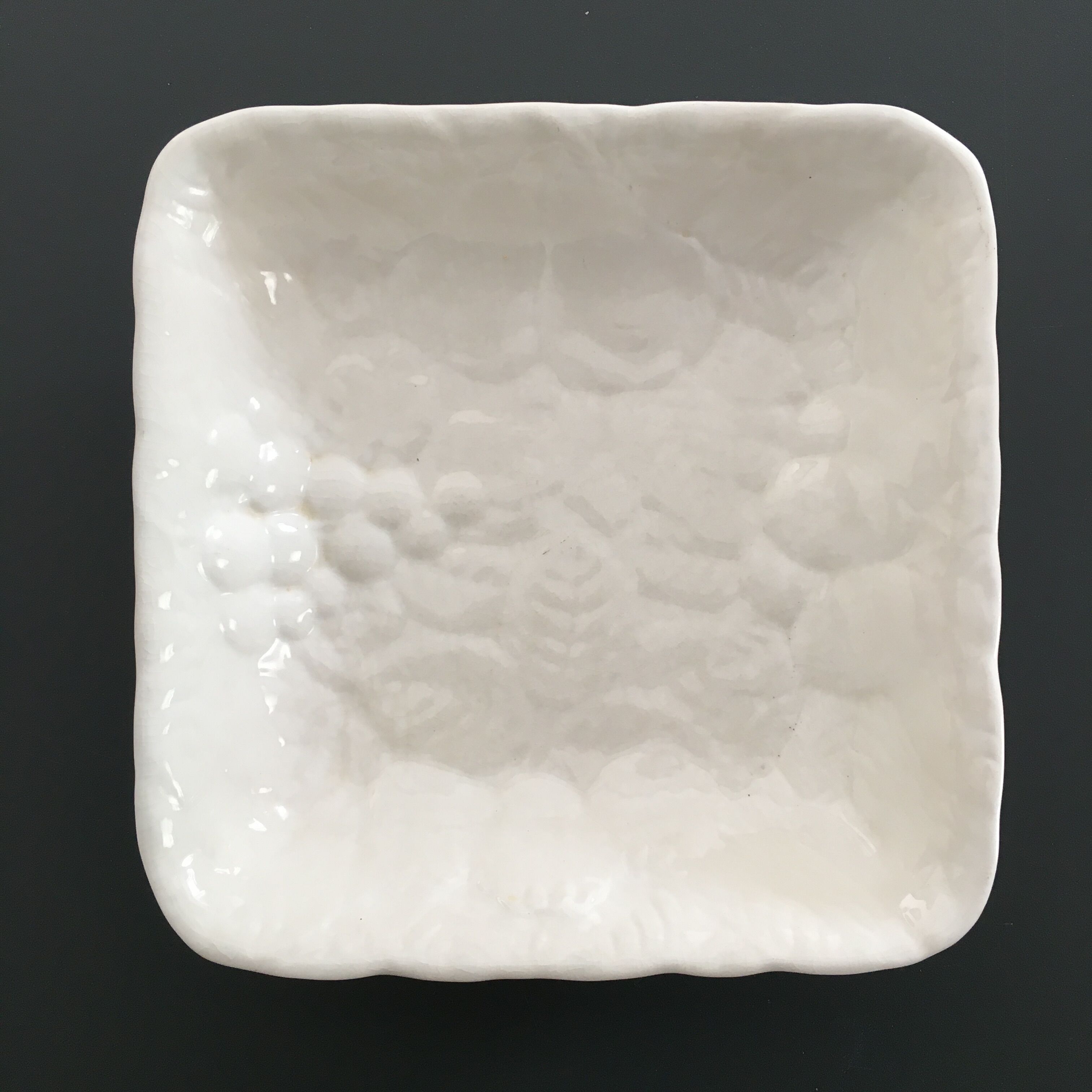 Sarreguemines square hollow dish