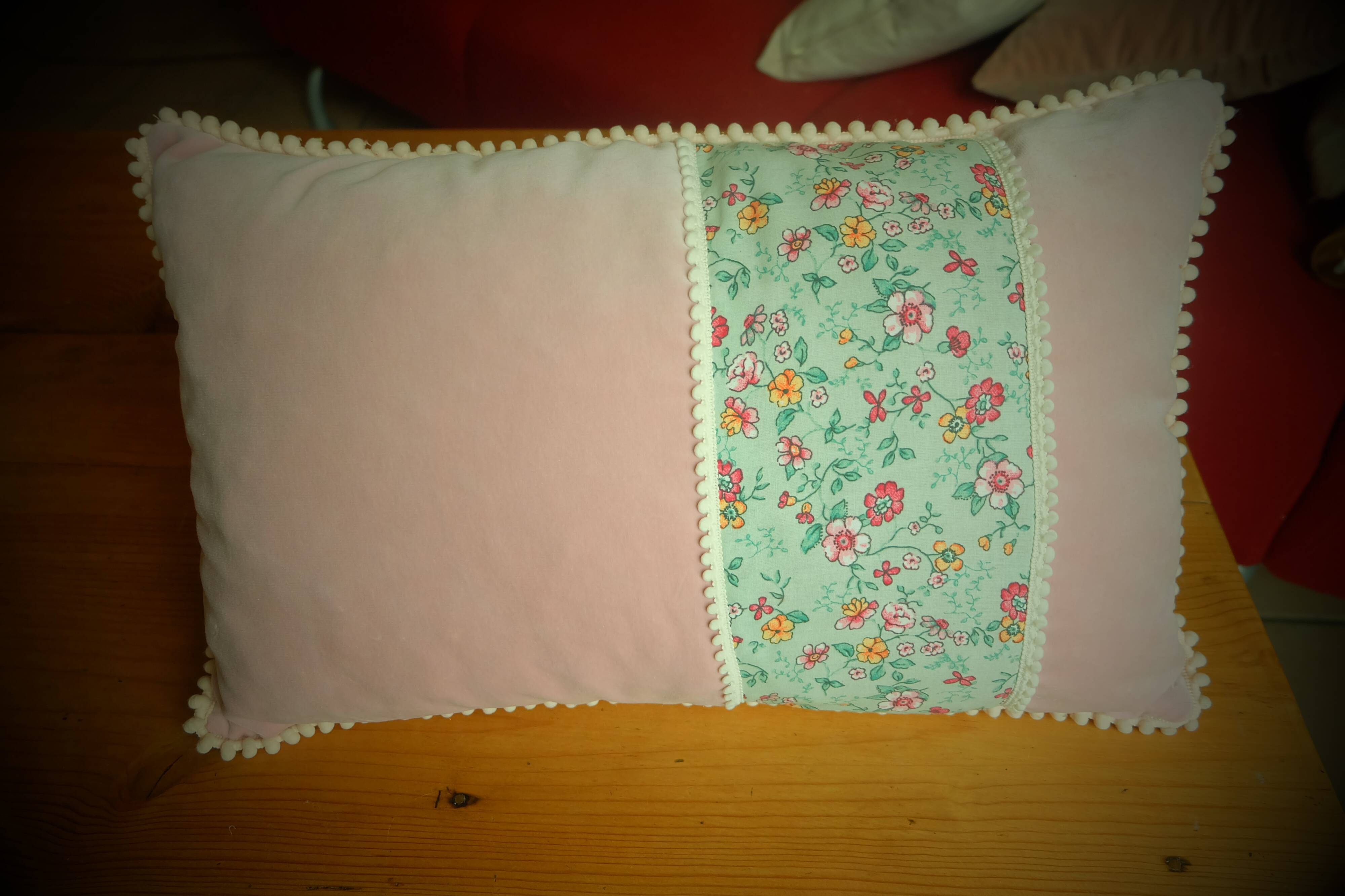 coussin romantique