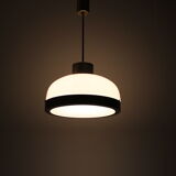 Mid-century glass chandelier/kamenicky senov, 1970's