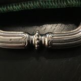 Christofle plate in silver metal