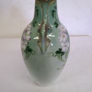 Saint-Amand hamage earthenware vase