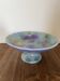 Blue slipware fruit bowl