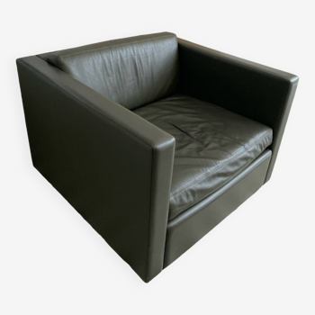 Pfister armchair Knoll khaki leather