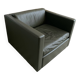 Fauteuil Pfister Knoll cuir kaki