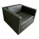 Fauteuil Pfister Knoll cuir kaki