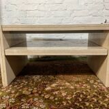 Travertine TV cabinet from the 70s