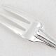 Sfam model Filet, 12 long cake forks, 16 cm, in silver-plated metal.