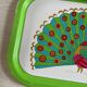 Vintage metal tray