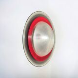 Luci Milano 'Sat 50' Flush Mount Lamp - Futuristic Design New Old Stock 80s