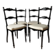 4 Napoleon III flying chairs