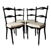 4 chaises volantes Napoléon III