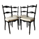 4 Napoleon III flying chairs