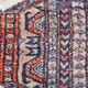 Carpet Boukhara Afghan Vintage 155x123cm.
