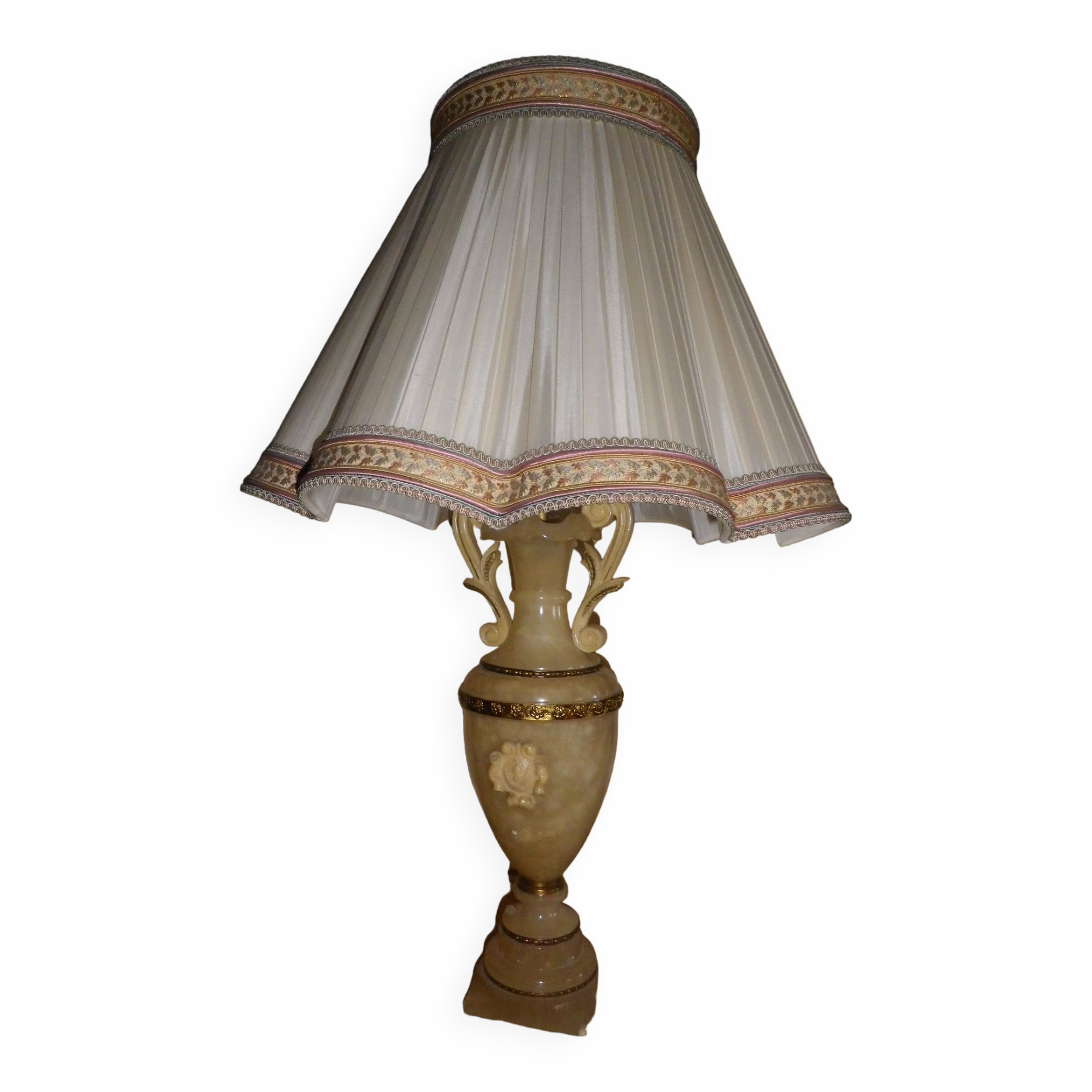 Large model alabaster lamp