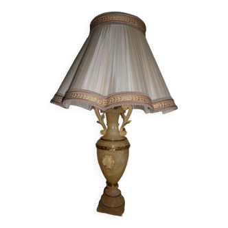 Large model alabaster lamp