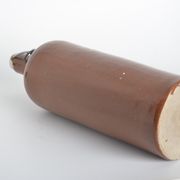 Bouteille en grès vernissé