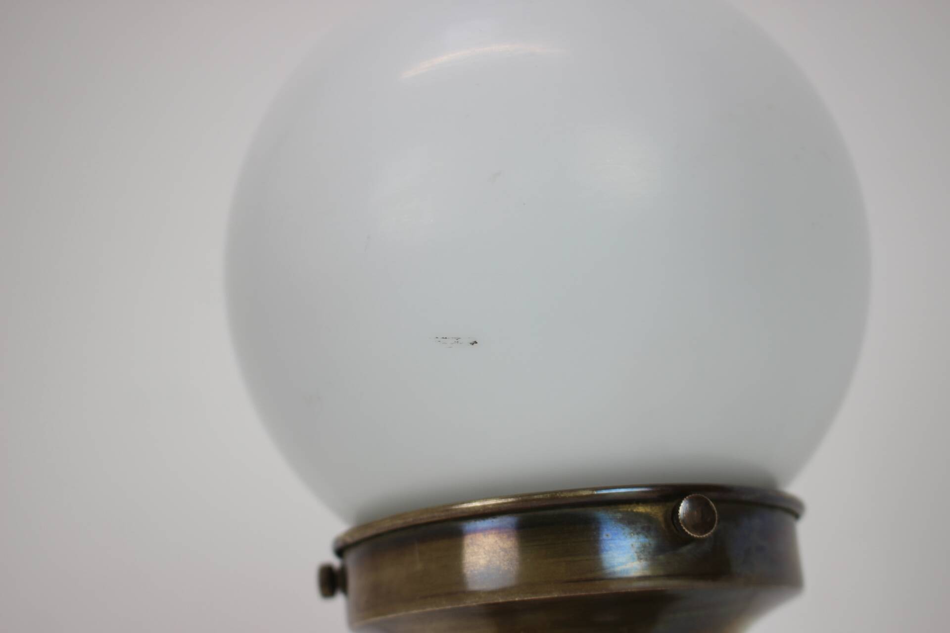 Lampe de table en laiton, Tchécoslovaquie 1930