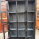 Patinated museum display case