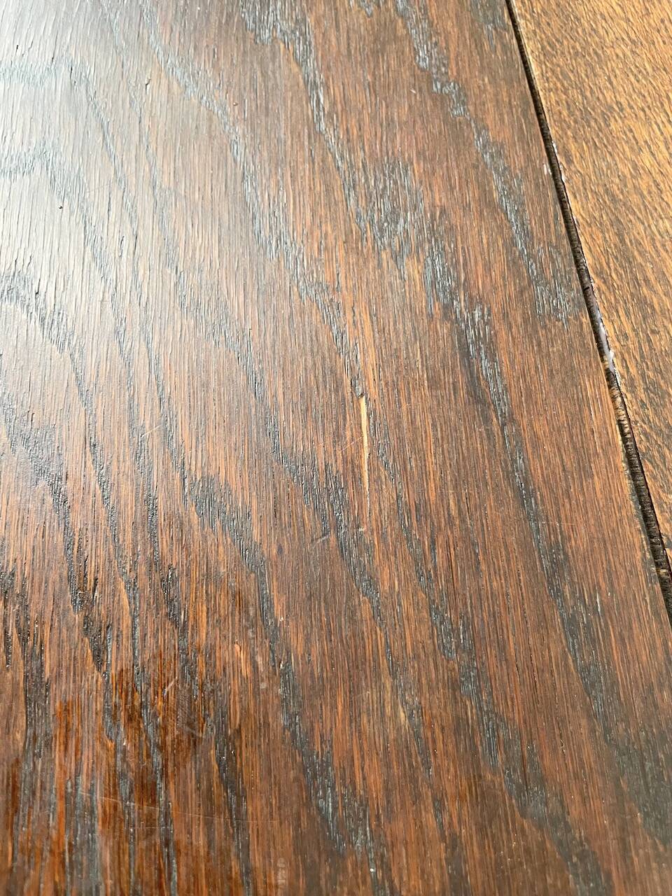 50s Brutalist Oak Coffee Table