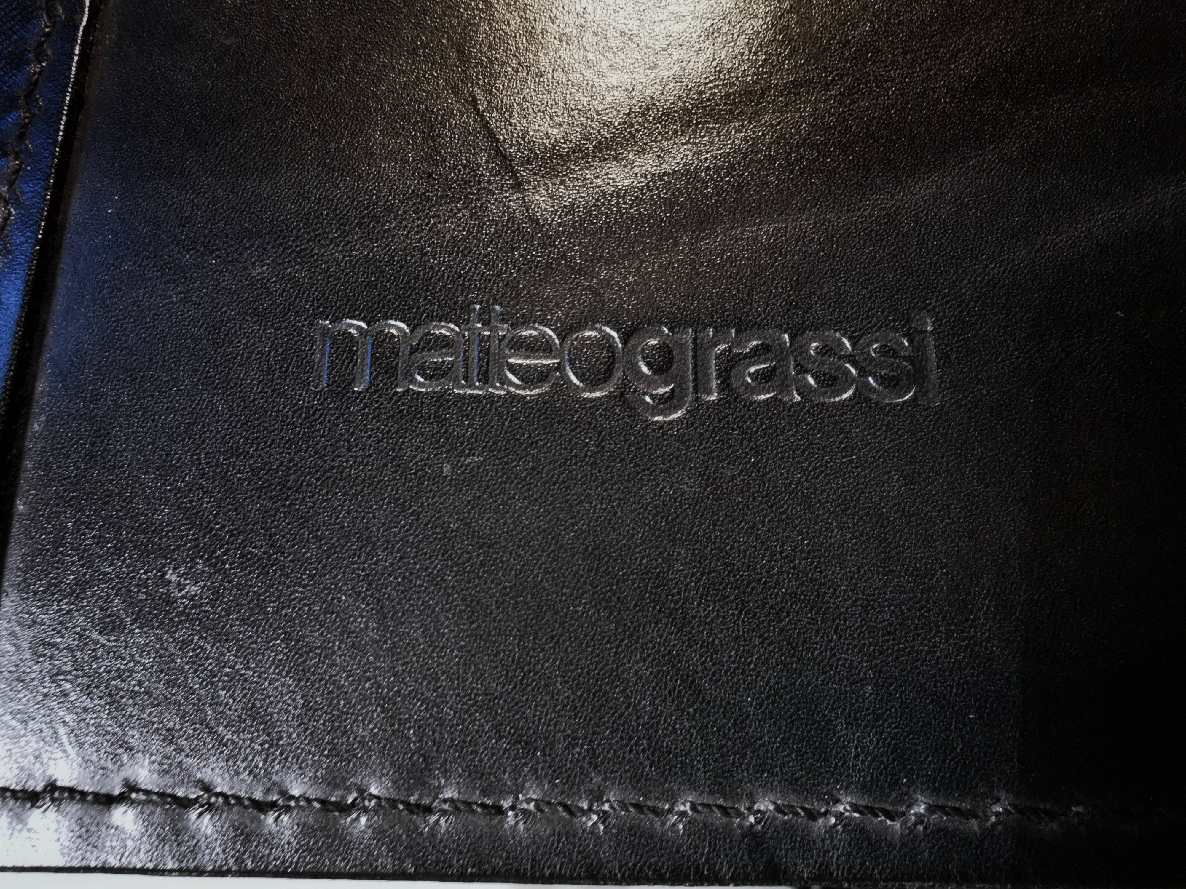 MG5 armchair by Matteo Grassi, leather