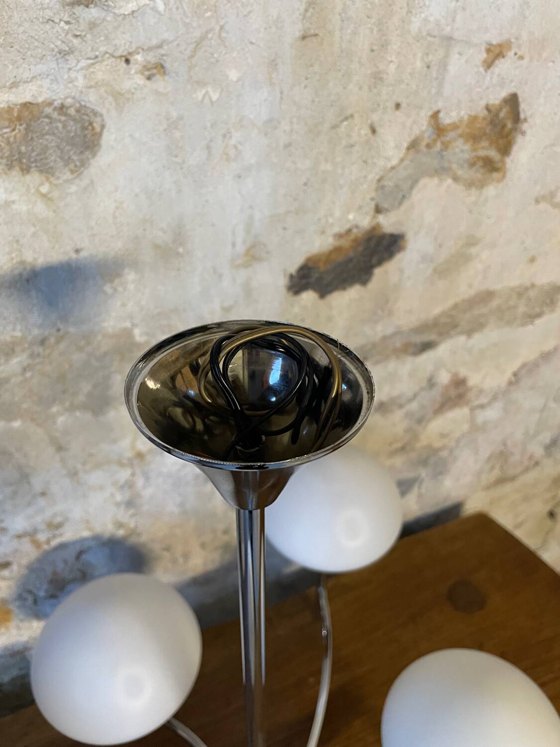 Asymmetrical chandelier Goffredo Reggiani 1970s