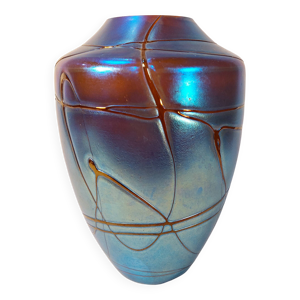 Vase art Déco signé - circa