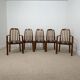 Ensemble 2 fauteuils et 3 chaises Dyrlund - design danois années 70