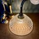 Vintage glass elbow wall light - tableware collection - (ACCV1)