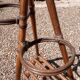Large vintage bamboo plant stand