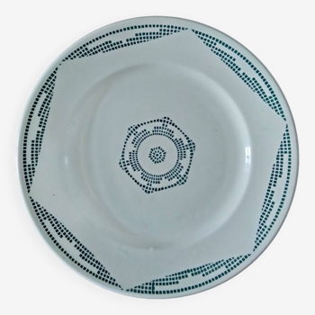 Givors earthenware plate model andrea