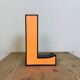 Lettre L Lumineuse Vintage, 1970