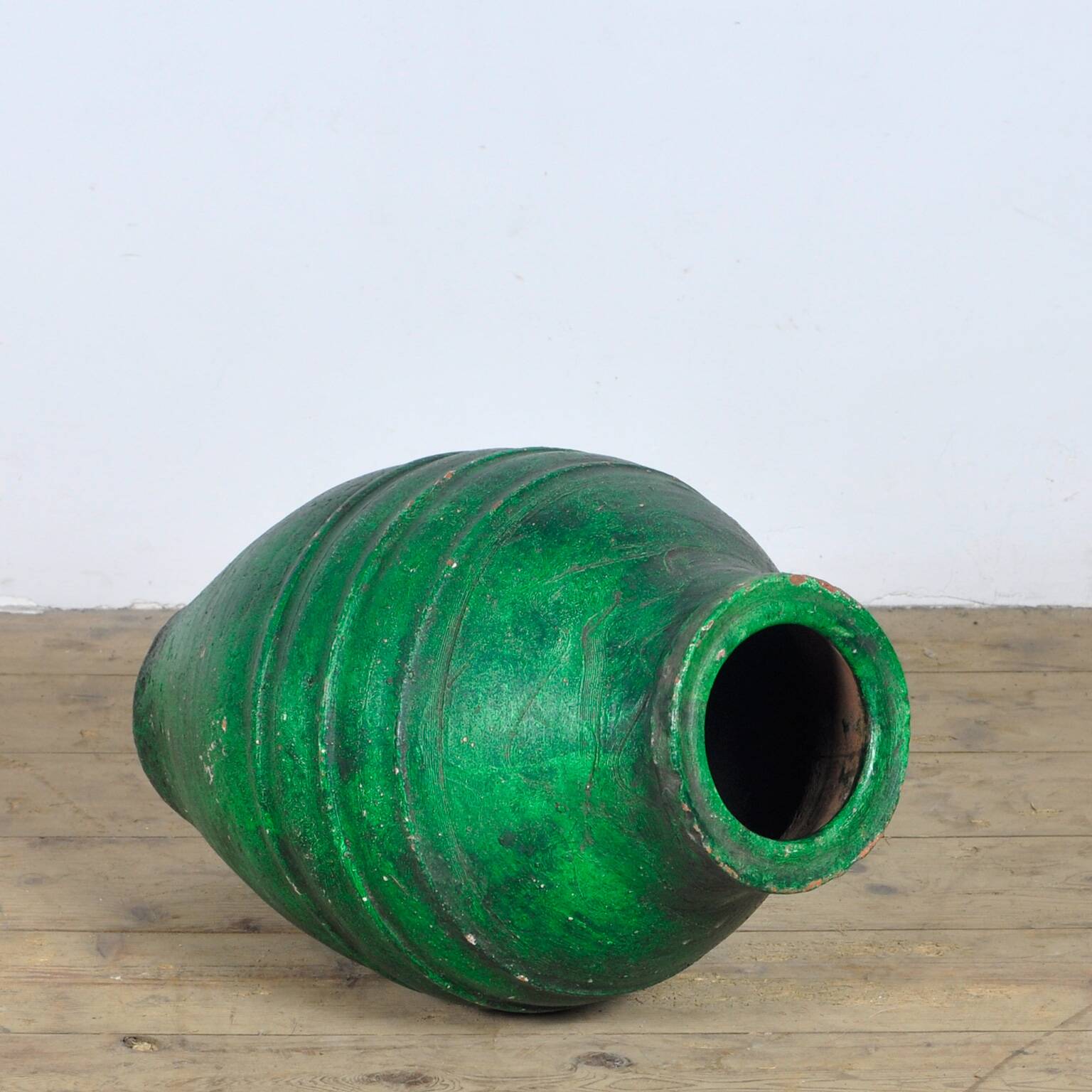 Large Turkish Terracotta Olive Jar Or Garden Urn