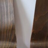 set of 10 vintage stackable chairs