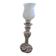 Original porcelain lamp with a base in the style of Gabriel Fourmaintraux.