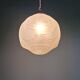 Art Deco pendant lamp in satin glass, 1920s-30s