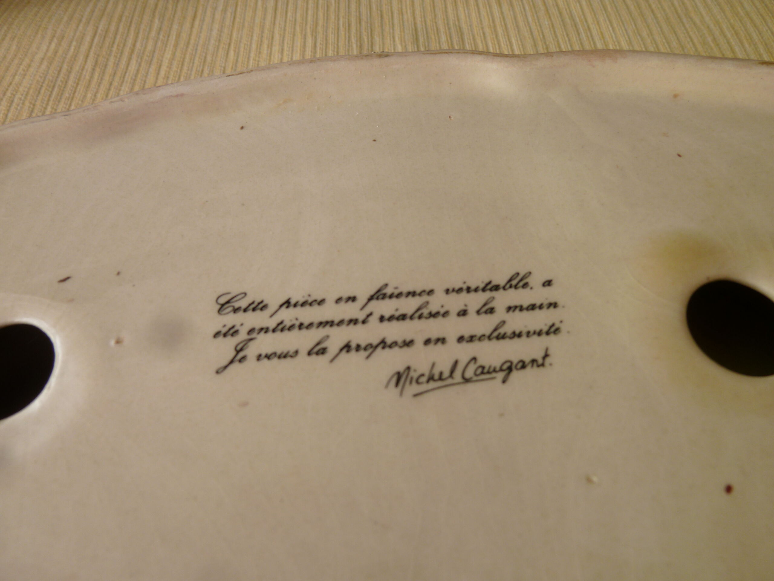 Zomorphic terrine in Ceramics Michel Caugant