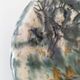 Glazed ceramic cup – Deer in the forest – Incised decoration and free form