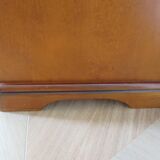 Louis Philippe style chest of drawers in cherry wood