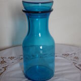 Large turquoise bottle lift 70's.