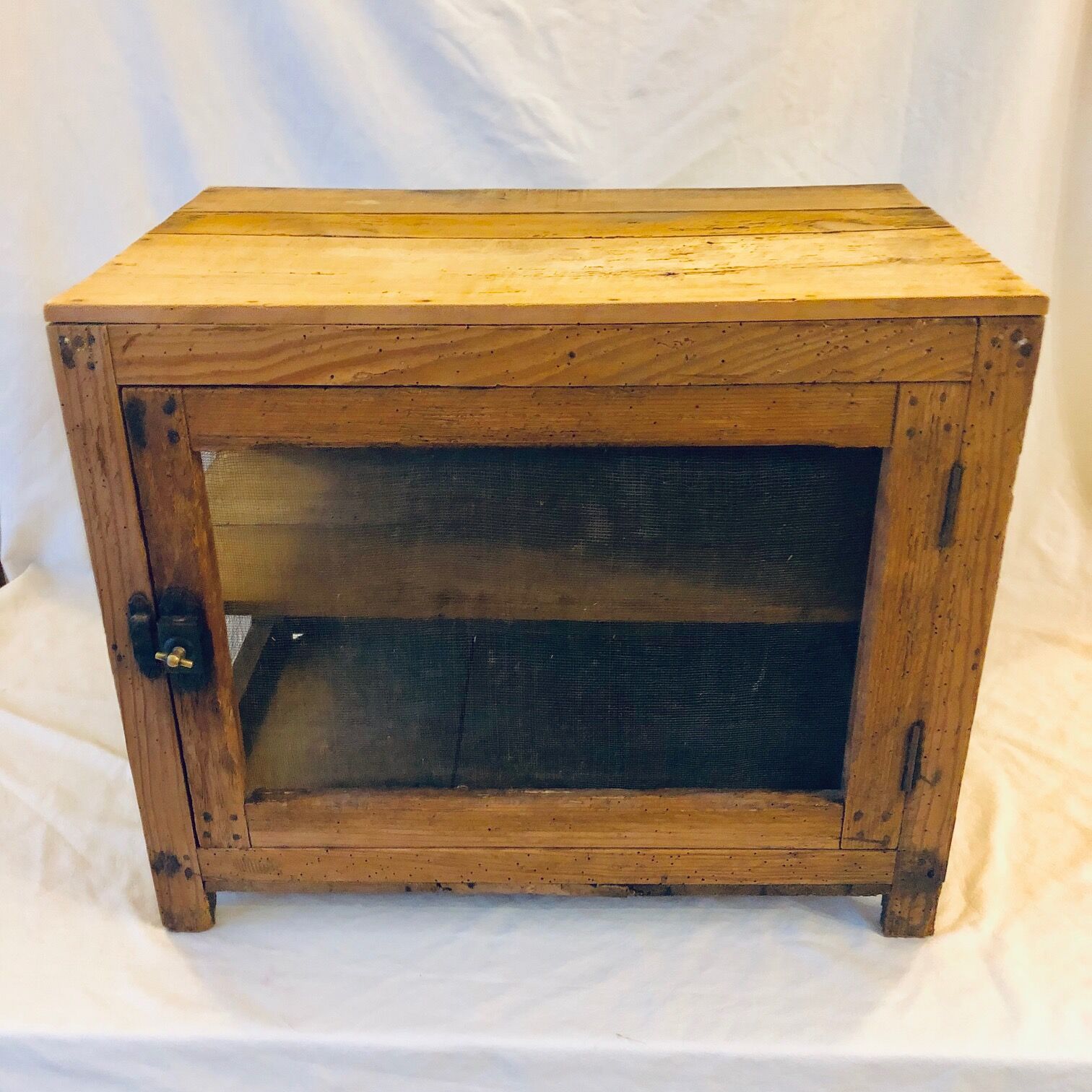 Old wooden eating guard