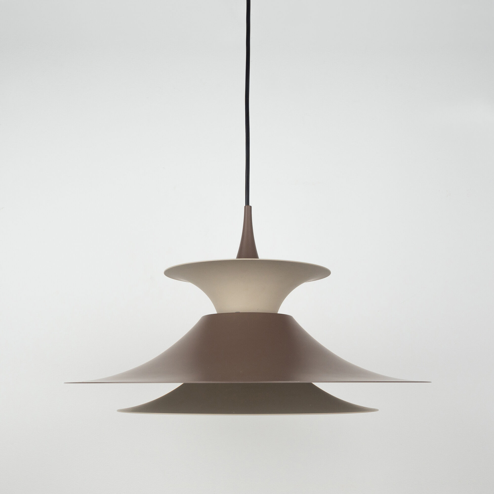 Danish pendant lamp Radius by Erik Balslev, Fog & Mørup, 1977