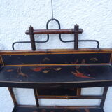 Napoleon 3 lacquered wooden wall shelf