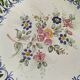 Set of four floral plates Longwy Toledo Talavera Sarreguemines LB