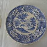 4 plates earthenware 453112 villeroy & boch burgenland blue
