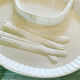 Porcelain asparagus dish