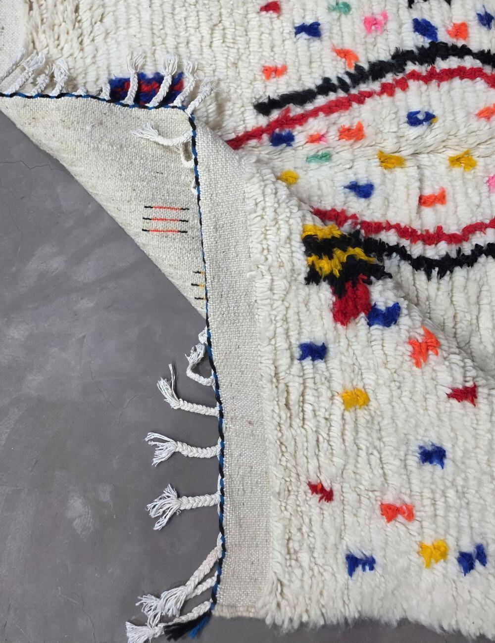 Tapis Azilal Marocain Coloré - 300 x 190 cm