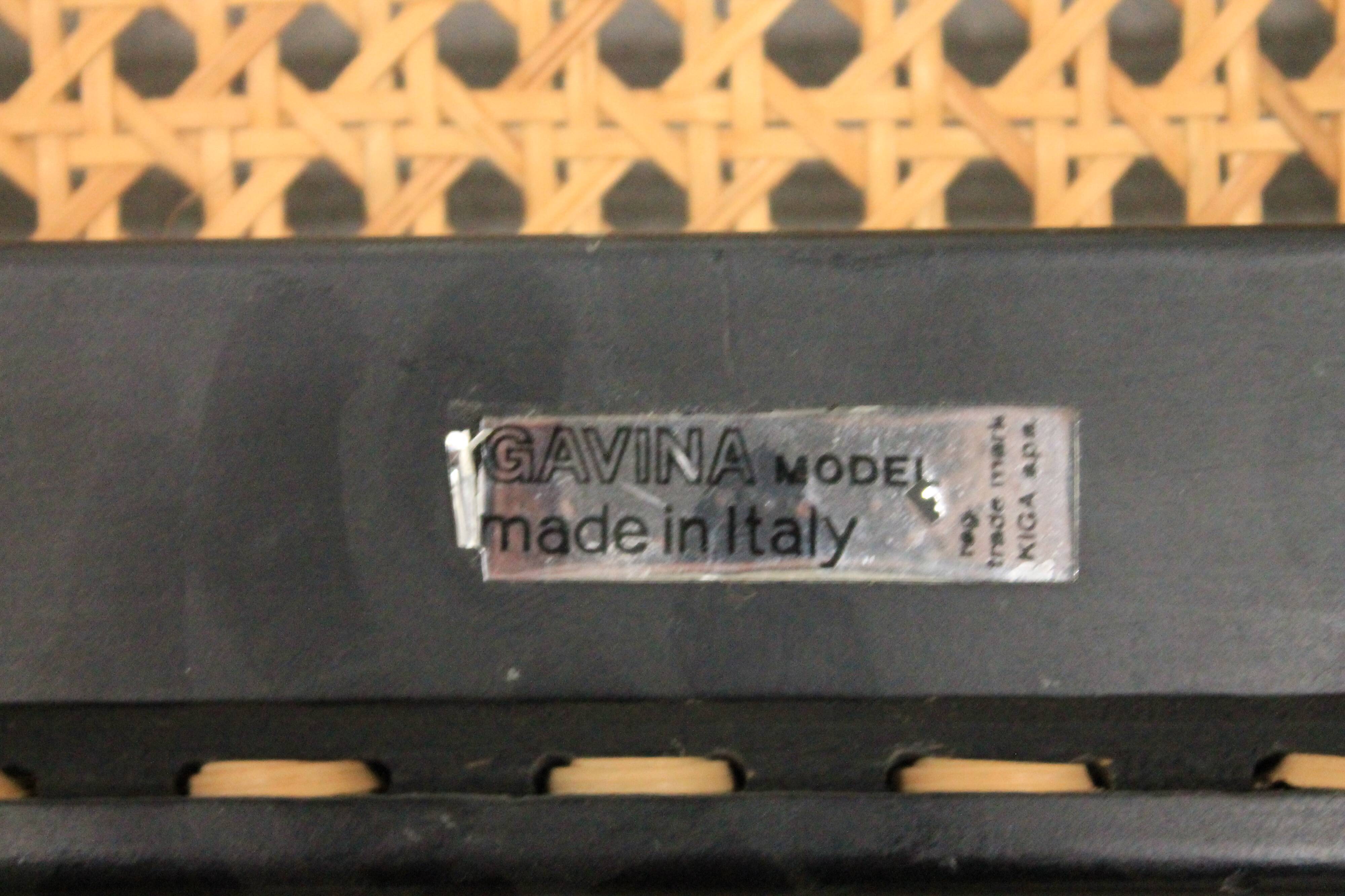 Pair of chairs B32 Cesca, by Marcel Breuer edition Gavina