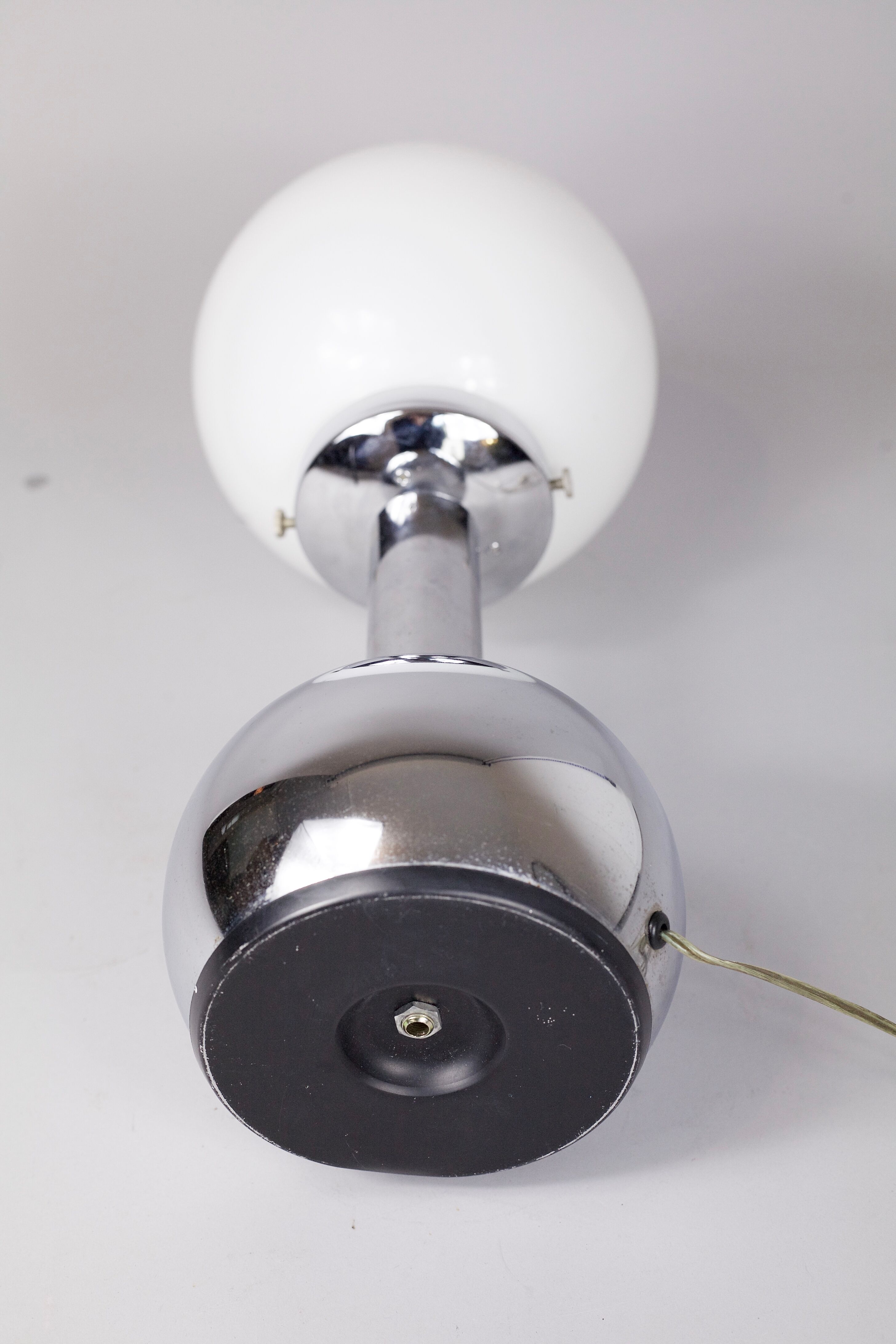 Lamp to ask Goffredo Reggiani stainless steel Italy circa 1970